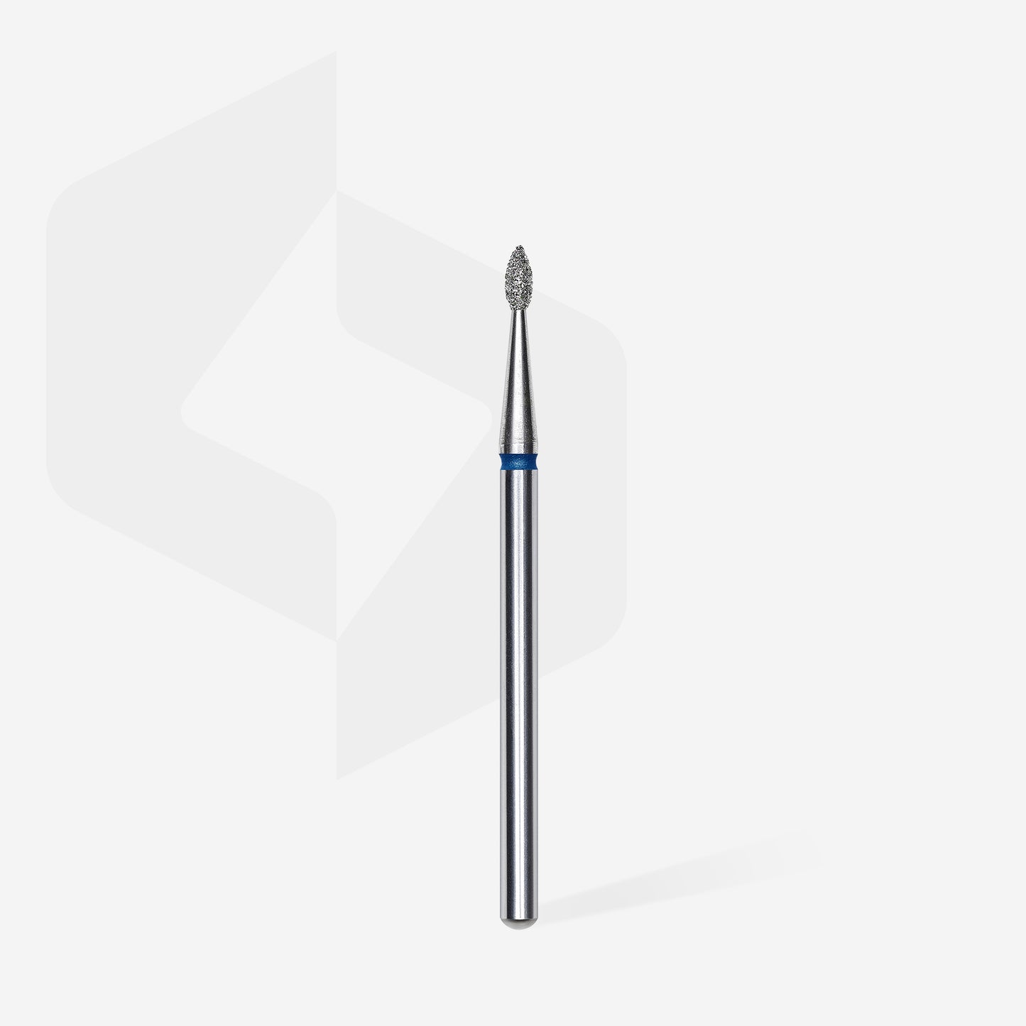 Diamond nail drill bit drop blue head EXPERT diameter 1,6 mm / working part 4 mm