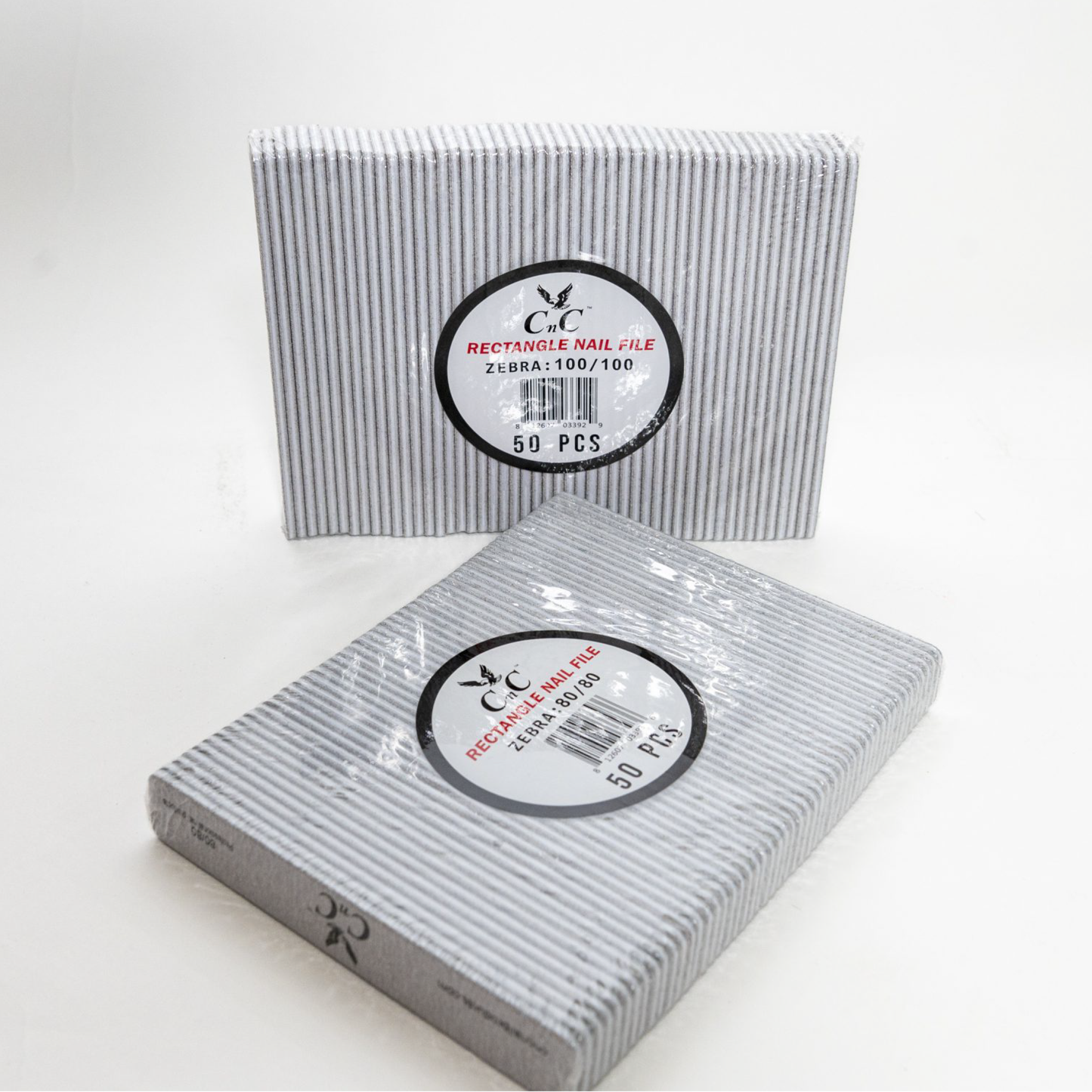 Rectangel nail file Zebra CnC 100/180