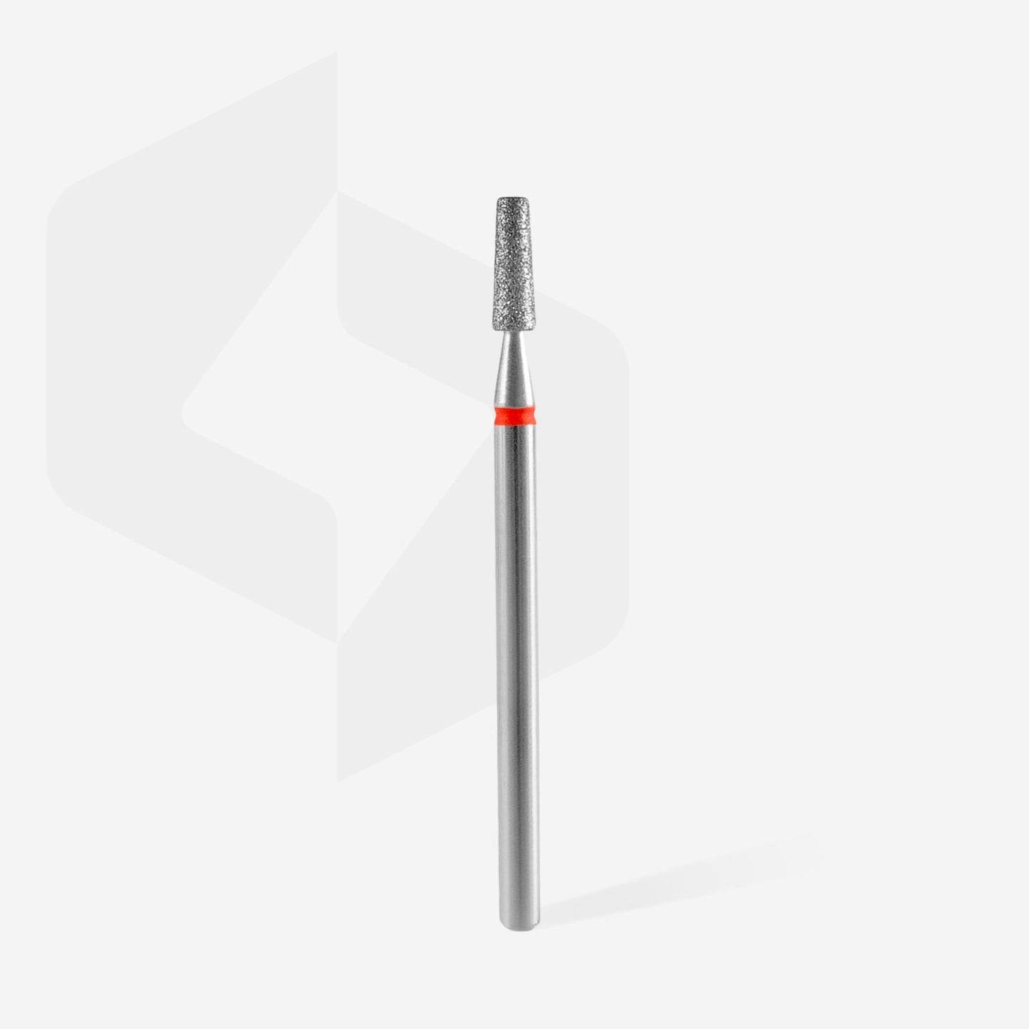 Diamond nail drill bit frustum red head EXPERT diameter 2,5 mm / working part 8 mm