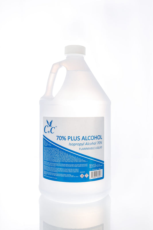 Isopropyl Alchol 70%  1 Gallon (3.75 liters)