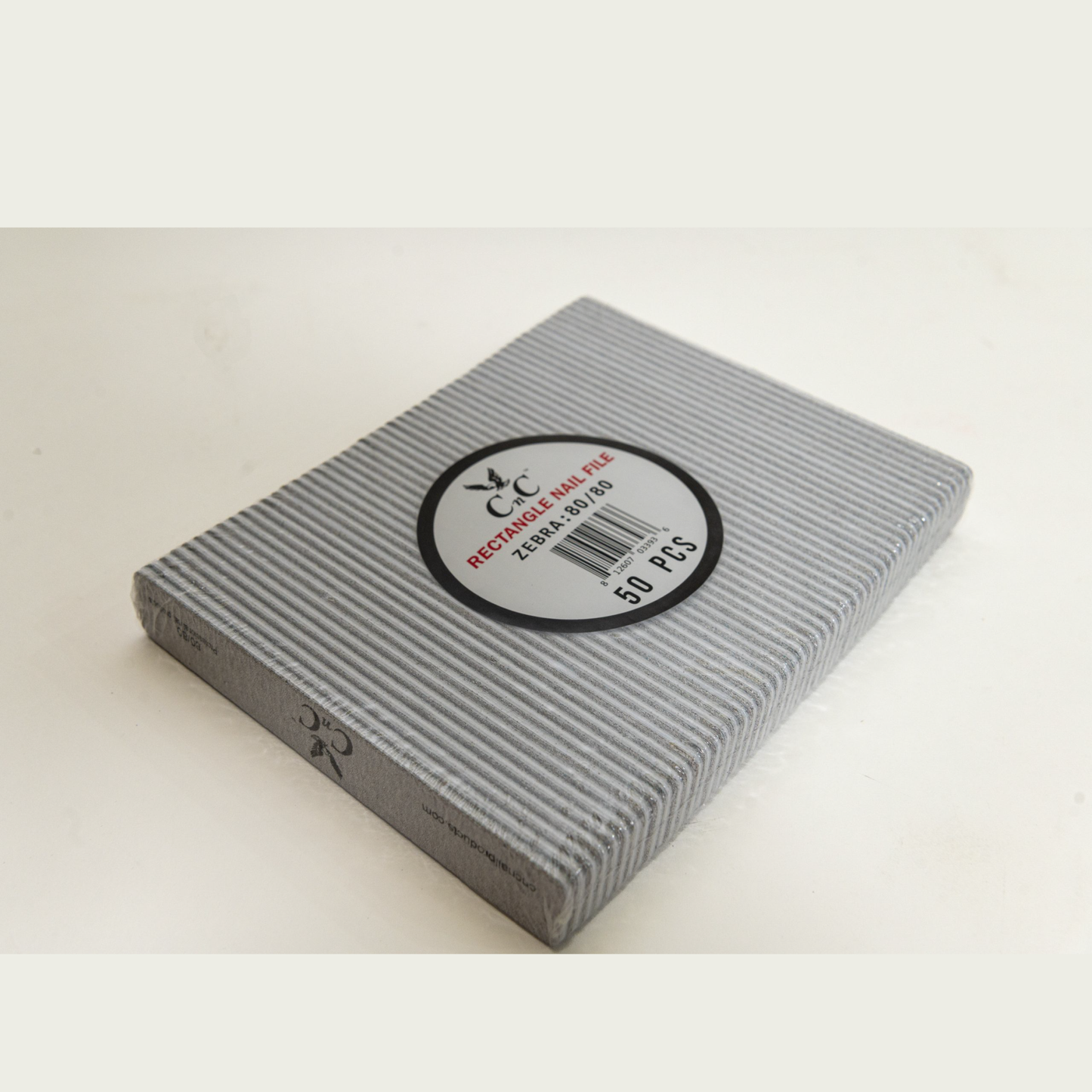 Rectangel nail file Zebra CnC 100/180